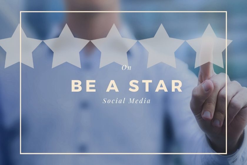 Be a star on social media